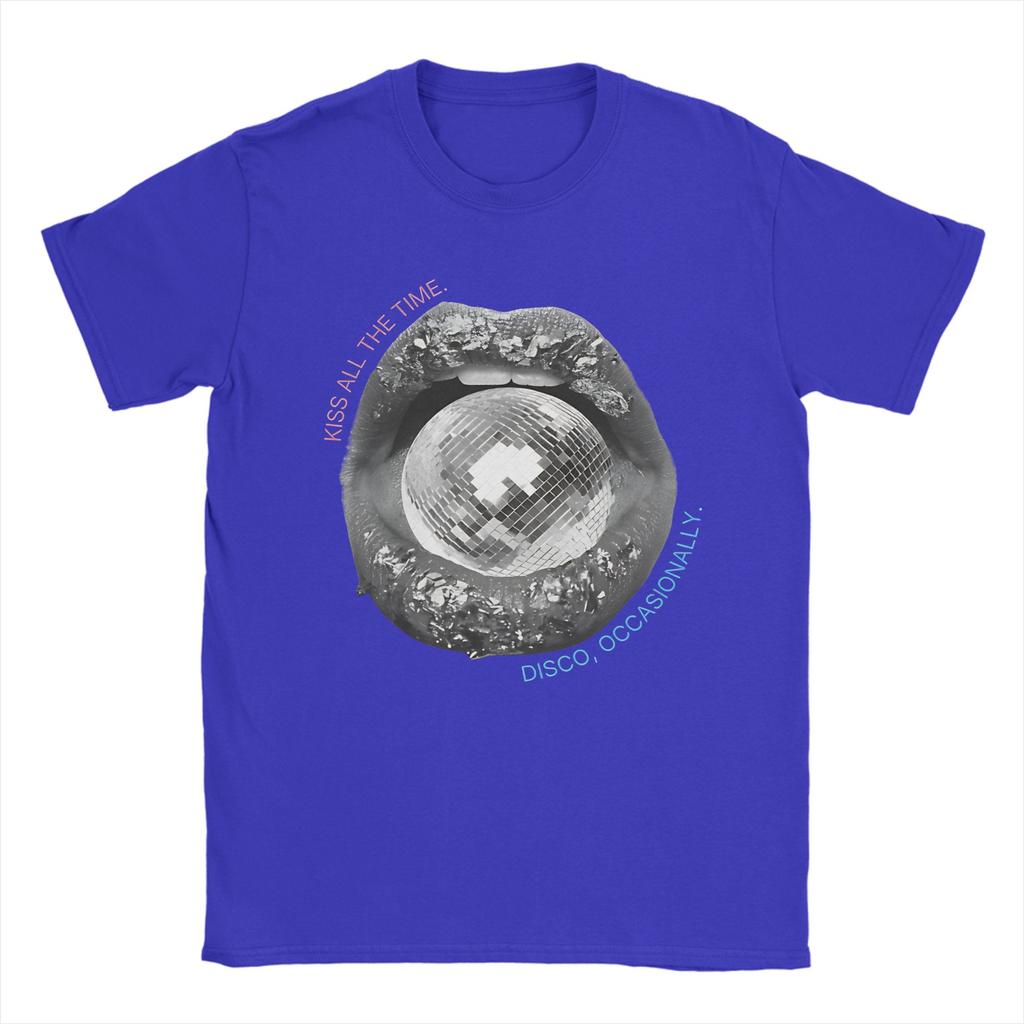 Kiss All The Time Disco Occasionally 2026 Unisex T Shirt Casual Tees Short Sleeve Round Neck TShirt 100 Cotton Graphic Tops