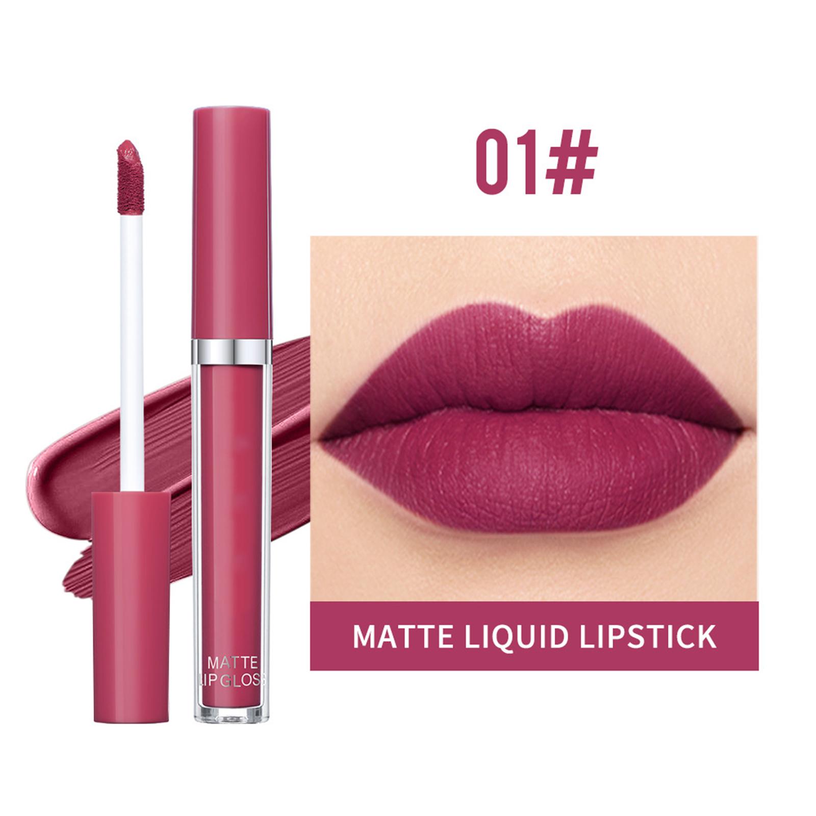 Matte Velvet Liquid Lipstick – Long-Wearing for Daily Wear One Size