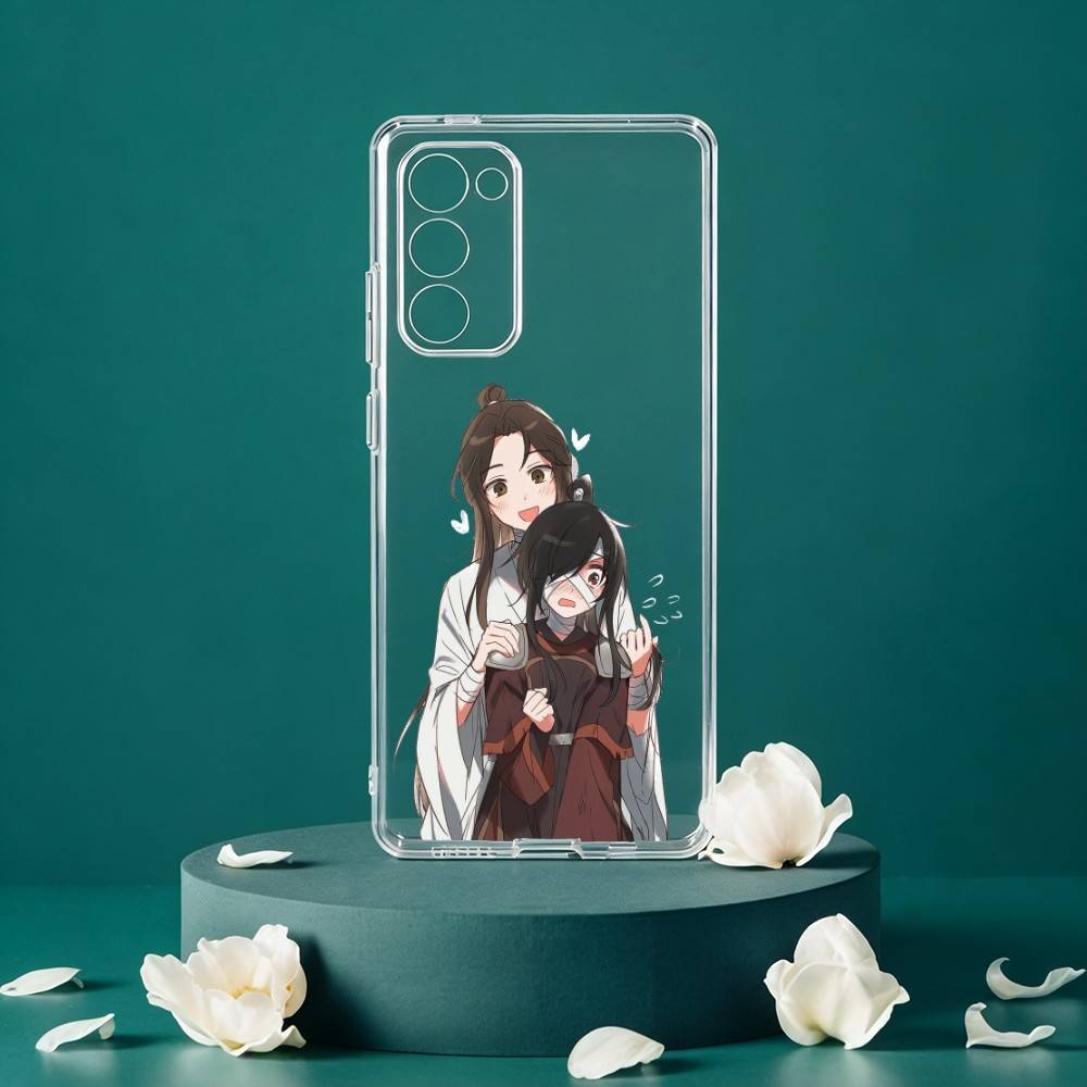 Heaven Officials Blessing Phone Case For Samsung Galaxy S24 S25 S23 S22 S21 Plus S24 S25 Transparent Cover Case