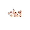 50Pcs 1.5-5mm Stainless Steel Square Big Hole Bead Cube Spacer Loose Beads for DIY Necklace Bracelet Jewelry Making Accessories