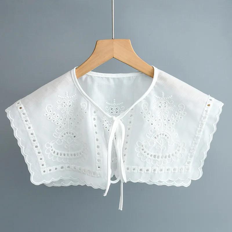 

Женский съемный воротник-шаль на плечи, шаль, воротник-стойка для студенток, накладной воротник-шаль для женщин