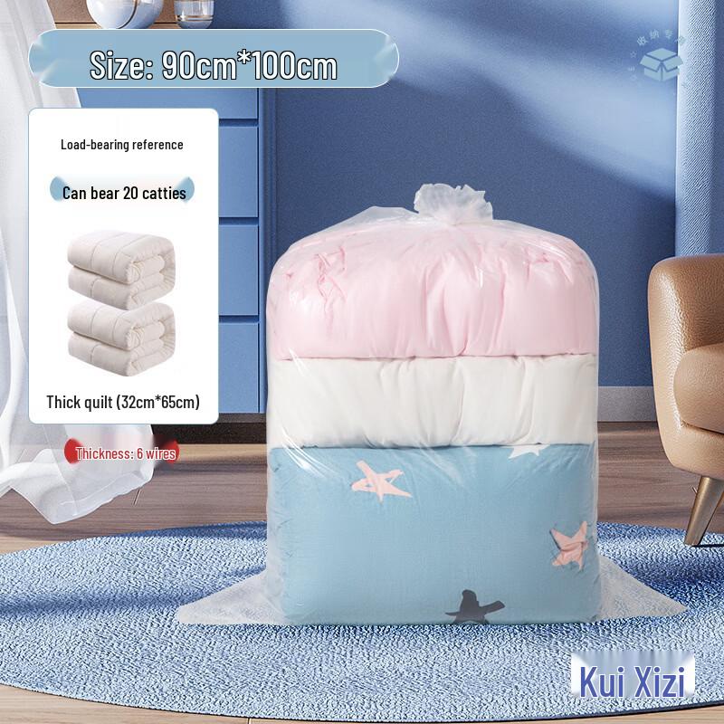 PE Transparent Flat Storage Bags