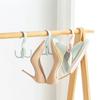 Hook Tie Holder Cloth Rack Nail-free 4 Hook Plastic Hanger Rotating Four-claw Hook Multifunction