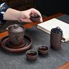 Portable Zisha Ceramic Travel Tea Set