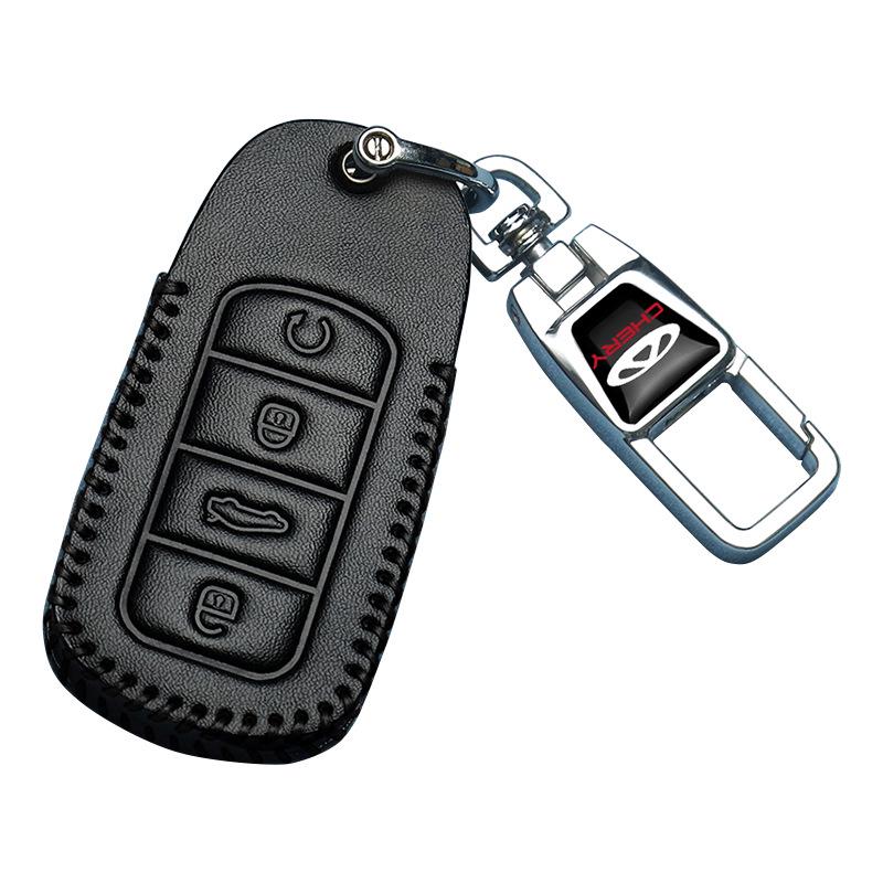 Chery Tiggo & Arrizo Leather Key Cover for 5x, 3, 9, 8 Plus/Pro, 7 Plus & Fengyun 2 Models