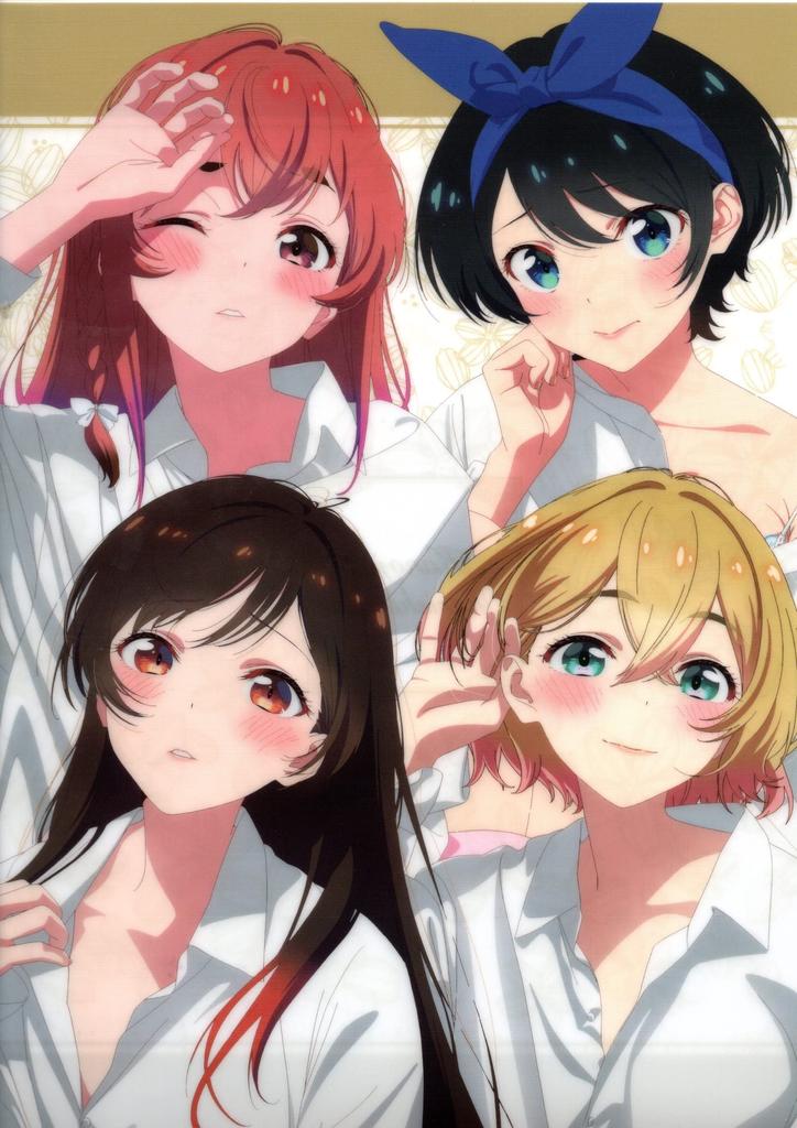 Clear File: Rent-A-Girlfriend Original Illustration Boyfriend Shirt Ver. Collection