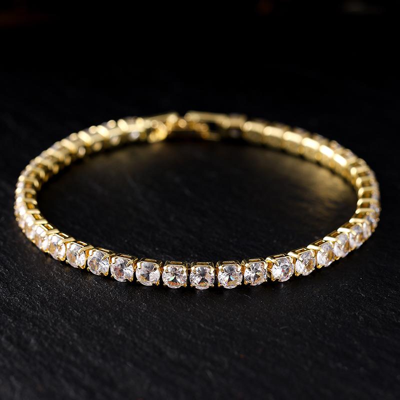 Luxurious And Romantic Diamond-inlaid Cubic Zirconia Bracelet Suitable For Women To Wear And Wear For Summer Travel