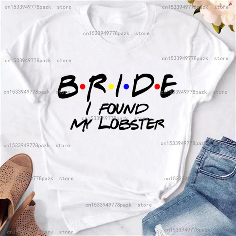 Bridesmaid Bride Squad T Shirt Hen Party Wedding Team Top I Do Crew Tees Happy Theme Friends Inspired Party T-shirt In Summer