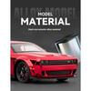 1/24 Dodge Hellcat Electroplating Version Car Model Alloy Die Cast Sports Car Toy Adult Collectible Ornaments Boy Birthday Gift