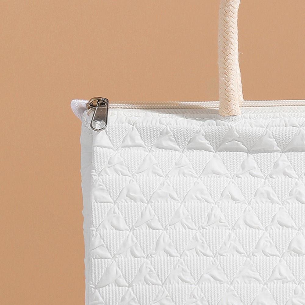 Bags Nylon Large Capacity Handbag Grocery Bag Meal Bag Lunch Organizer Tote Bag Lunch Box Lunch Bag