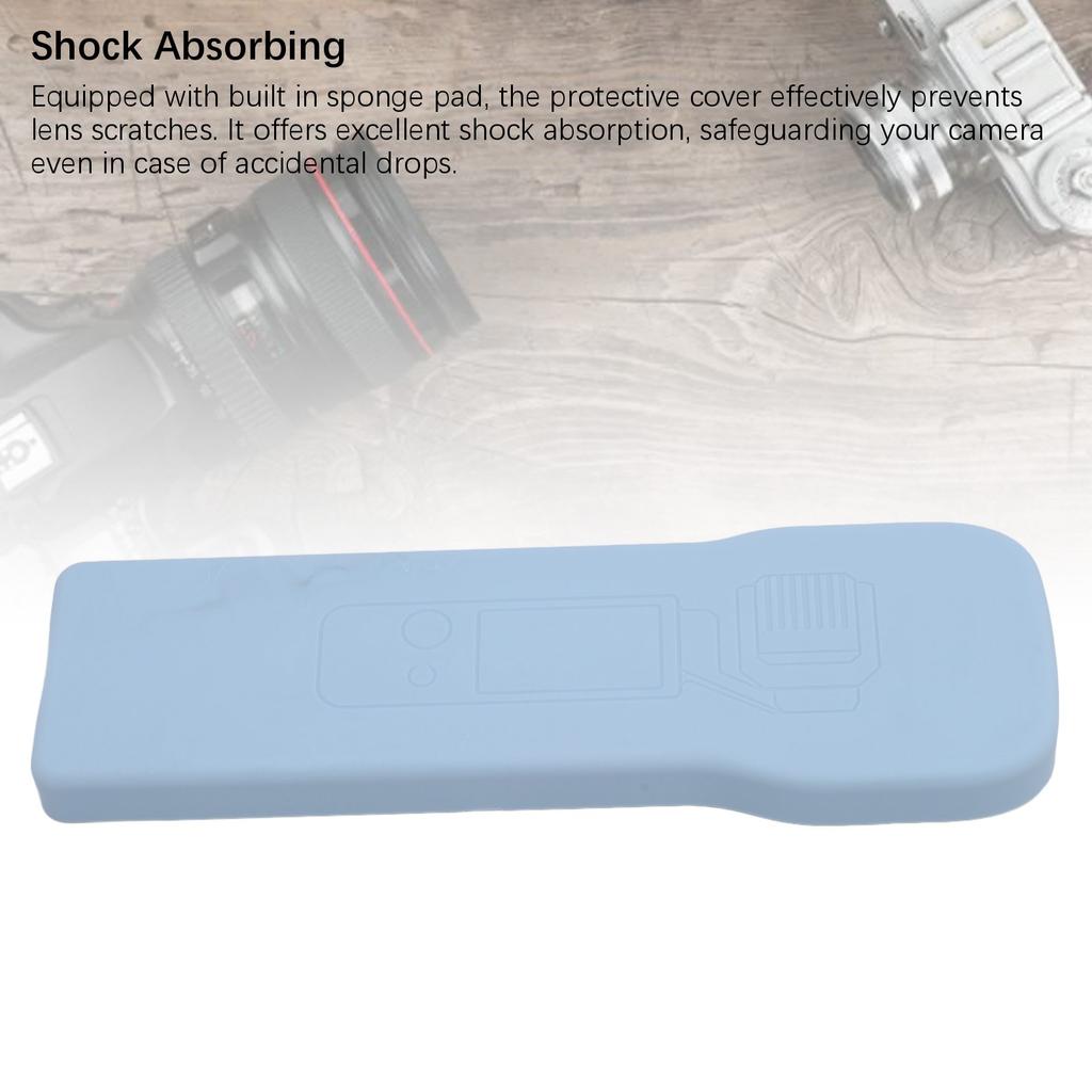 Protective Case for Pocket 3 ABS Shockproof Scratch Resistant Action Camera Lens Screen Protector