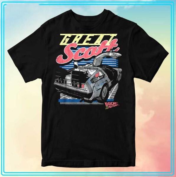 Back to the Future Great Scott Unisex T-Shirt Great Gift For Any Occasion S-4XL S