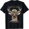 Donucen jít do školy Lov jelenů Chlapecké maskáčové tričko unisex T-shirt