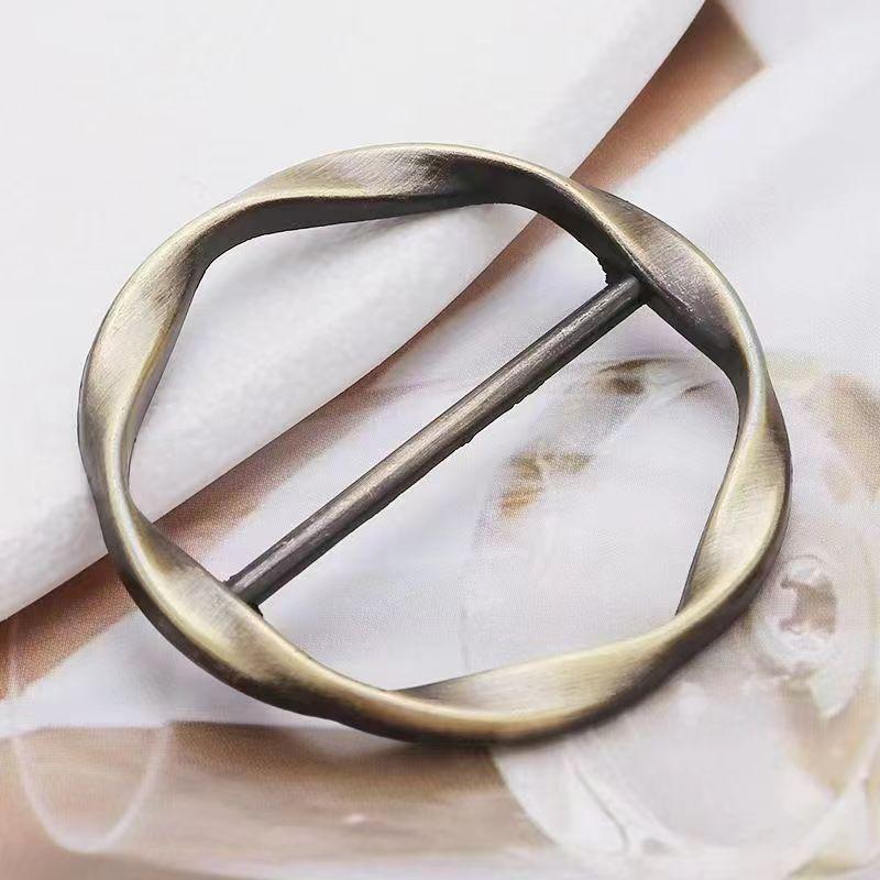 3/5/6PCS Waist Button Dcarf Clip T-Shirt Shortening Artifact Clip Versatile Hem Knot Buckle Multifunctional Clothing Decoration