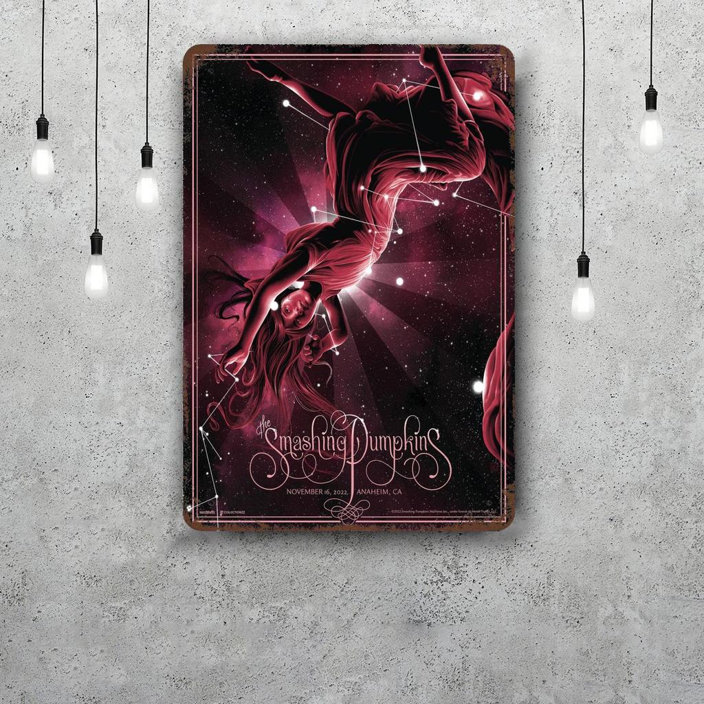 Smashing Pumpkins Music Concert Decor Metal Signs Tin Signs Captain Poster Decor for Bar Pub Club Man Cave Wall Decoration