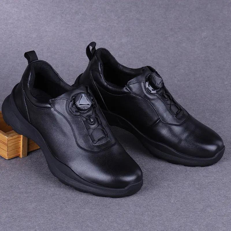 Four Seasons Golf Sneakers for men Luxury Brand Golfer Footwear Comfortable Leather Sneakers Outdoor Grass Walking Sneakers