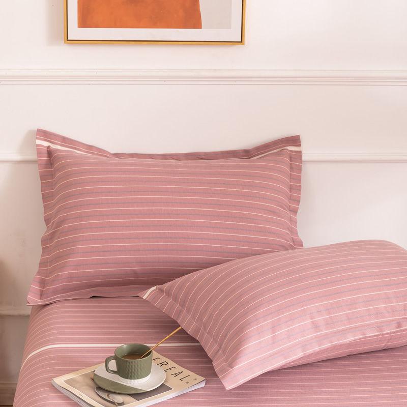 48cmx74cm Pillowcase Pure Cotton Pillow Case One Pair Pack Thicken Encryption Breathable Sweat-absorbent Pillow Cover