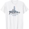 San Francisco Golden Gate Bridge Vintage California T-Shirt