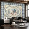 Sonic Hedgehog Wall Tapestry Aesthetic Wall Hanging Printed Fabric Blanket Decorative Tapestries For Bedroom Living Room Home Decor