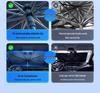 Retractable Car Sunshade Umbrella: UV Protection & Heat Insulation for Windshield