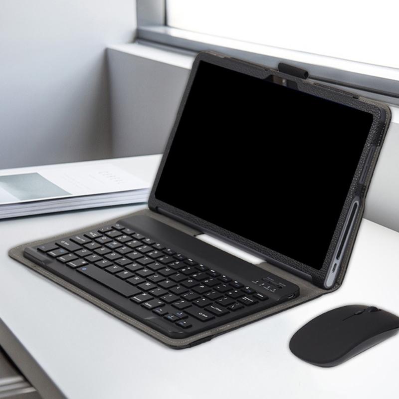 Shockproof Protective Case PU Leather Cover with Auto Sleep Wake Intelligent Cover Case for Tab Plus TB351FU Tablet Accessories