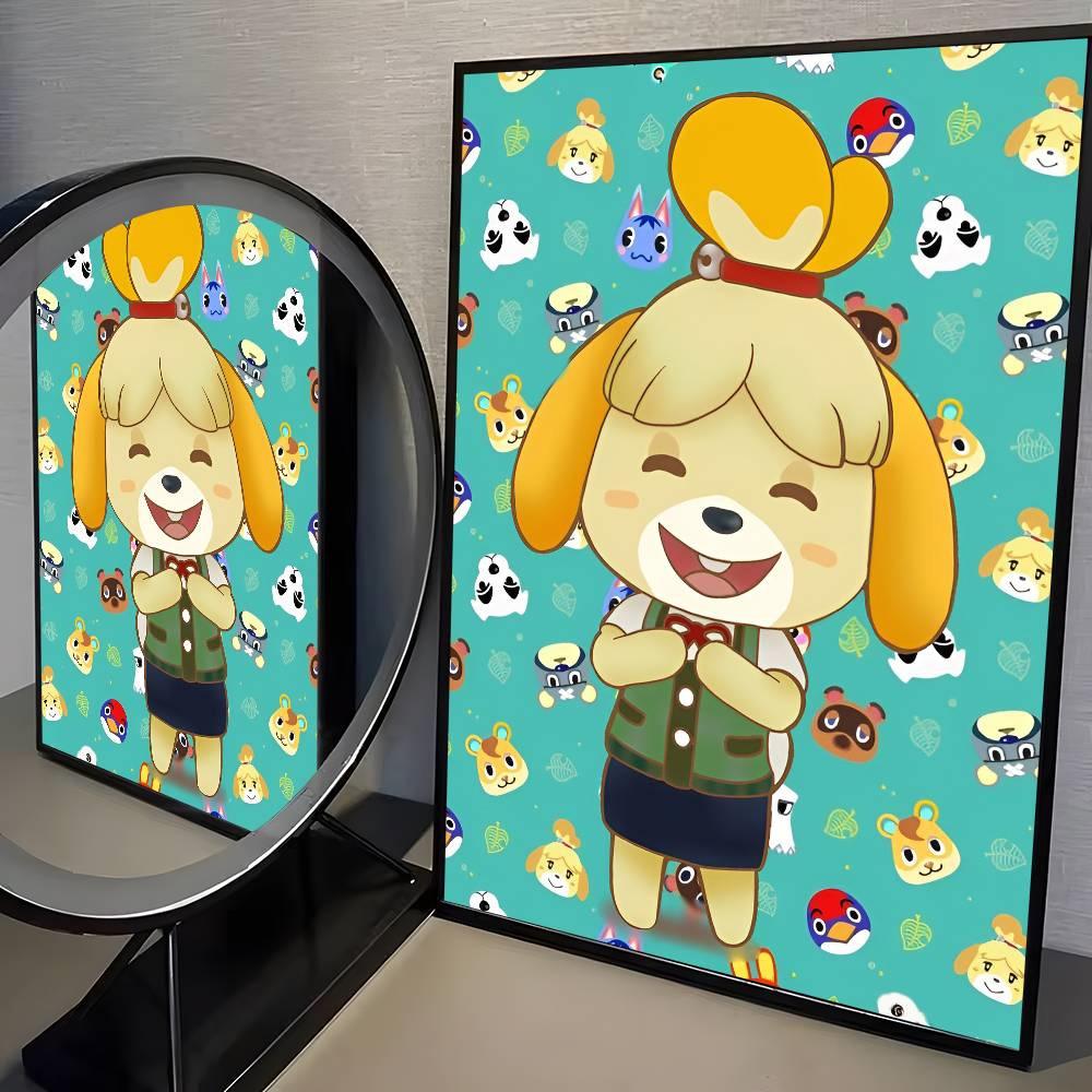 Animal Crossing New Horizons Diamantmalerei DIY Kunst Voll Runde Quadratische Diamantmosaik Heimdekoration Kindergeschenk