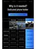 Compatible Hyundai Elantra 2020-2022 Wireless Charging Phone Holder and Navigator