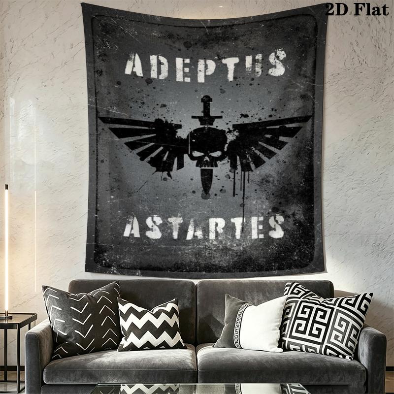 Warhammer 40K Faliszőnyeg Esztétikus Falra Akasztható Nyomtatott Szövet Pléd Dekoratív Szőnyegek Hálószobába Nappaliba Lakásdísz