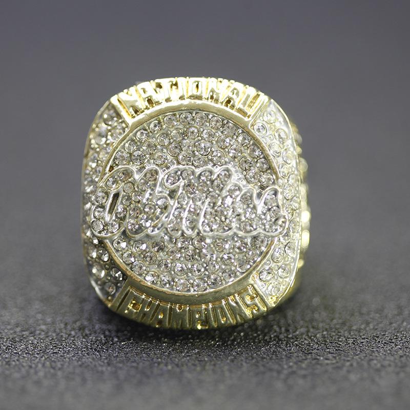 2022 Ole Miss Rebels Baseball Championship Ring Size 11