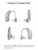 New Digital Wireless BTE Hearing Aid for Seniors with Charging Case