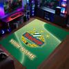 Crystal Velvet Rug Rapid Wien FC Print Custom Name Text Floor Mat Home Decor