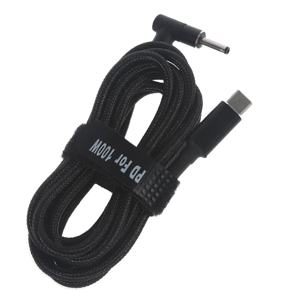USB Type C USB-C To DC 18.5-20V 3.5x1.35mm Power Plug PD Emulator Trigger Cable for Laptop
