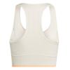 Adidas TF570 Sports Medium Seamless Merino Wool Running Orange Size M Women's Bra, Support, Bra, Alumina/Beam (HL8599),