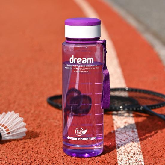 1000ml Sport Bottle Food-grade High Capacity Leak-proof Heat Resistance Drop-resistant Summer Simple Tea