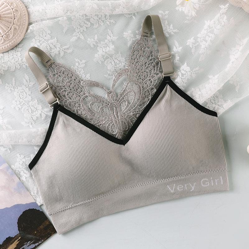Soutien-gorge de Sport ajouré à bretelles croisées pour femmes, haut court de Yoga, de Fitness, respirant