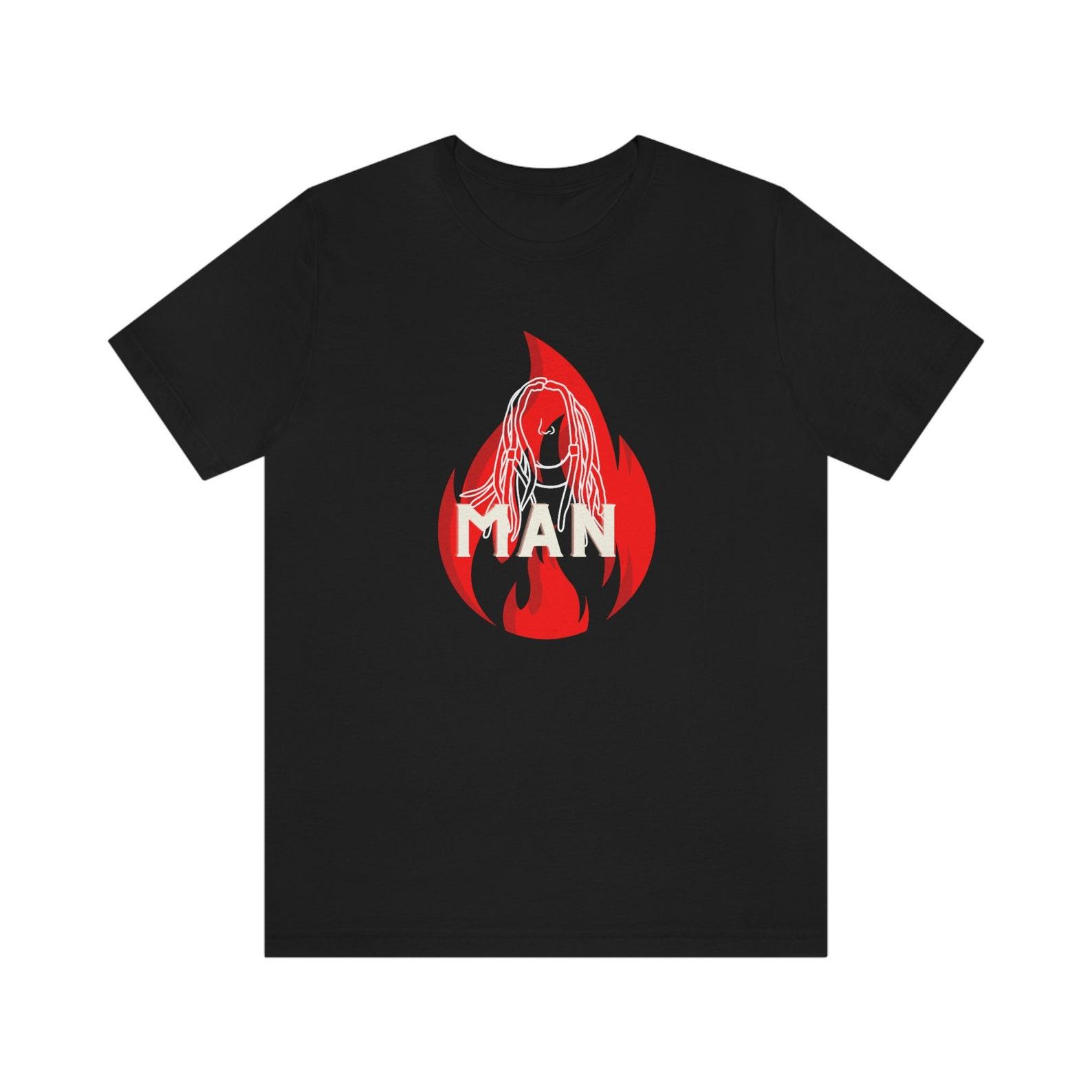Fireman Lil Wayne; Rap music Jersey Short Sleeve Tee, music, music tee, music T-Shirt, merch, rap tee, hip hop, hip-hop shirt, tees XL