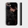 Custodia per Telefono Levi Ackerman Attack On Titan Per IPhone 17 Air 16 15 14 13 Pro Max 11 12 Copertura Nera in Silicone