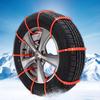 10pcs Car Tire Chains Winter Snow Anti-Skid Tyre Cable Ties Auto Outdoor Snow Tire Tyre Anti Skid Chain Emergency Accessories
