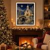 DIY Jesus Pearl Art Painting Kit Holy Family Religious Figure Beaded Craft Set Handmade Christian Pearl Art Kit For Home Decor