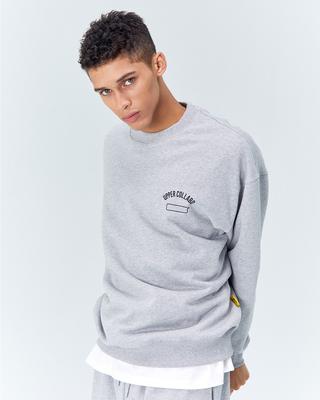 Eopeokollabo Blank Sweatshirt Gray