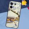 Skiing Snow Snowboard Ski Case For Xiaomi Redmi Note 13 12 11 10 9 8 Pro 12S 11S 10S 9S 10A 9C 10C 12C 13C Back Cover