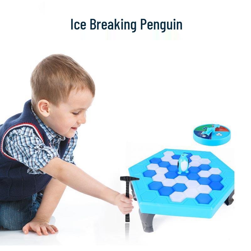 Save the Penguins Icebreaker Game: Educational Toy for Kids' Thinking Skills and Focus Development