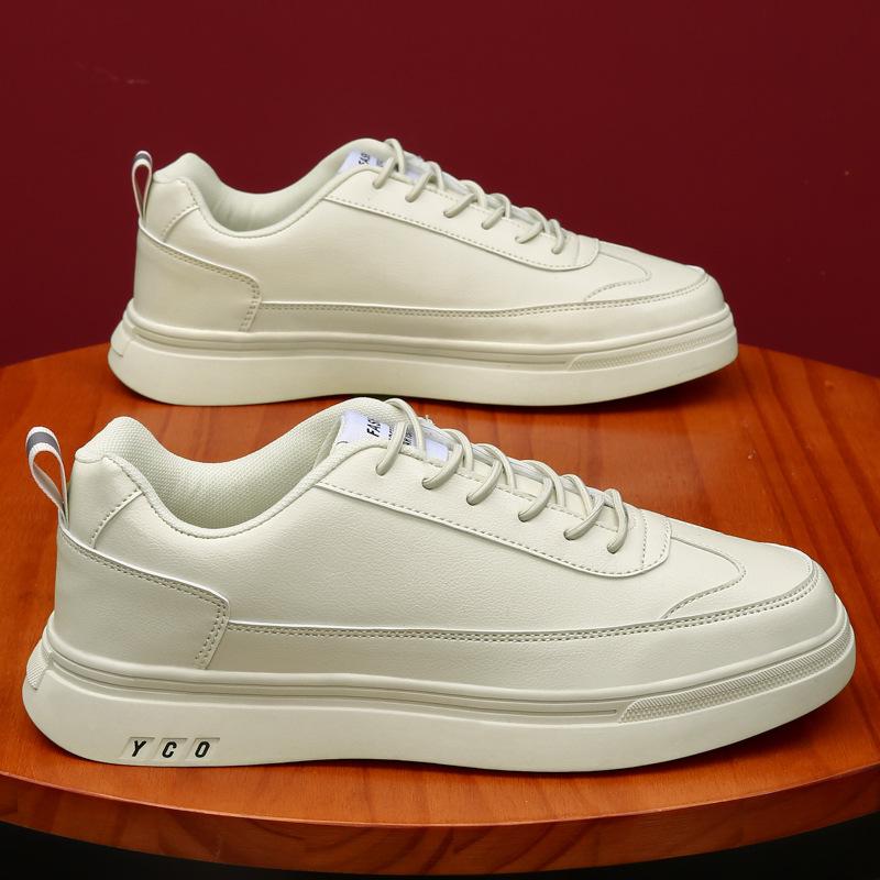 

Men s board shoes large size new men s white shoes fashion Korean version trend student casual shoes 46