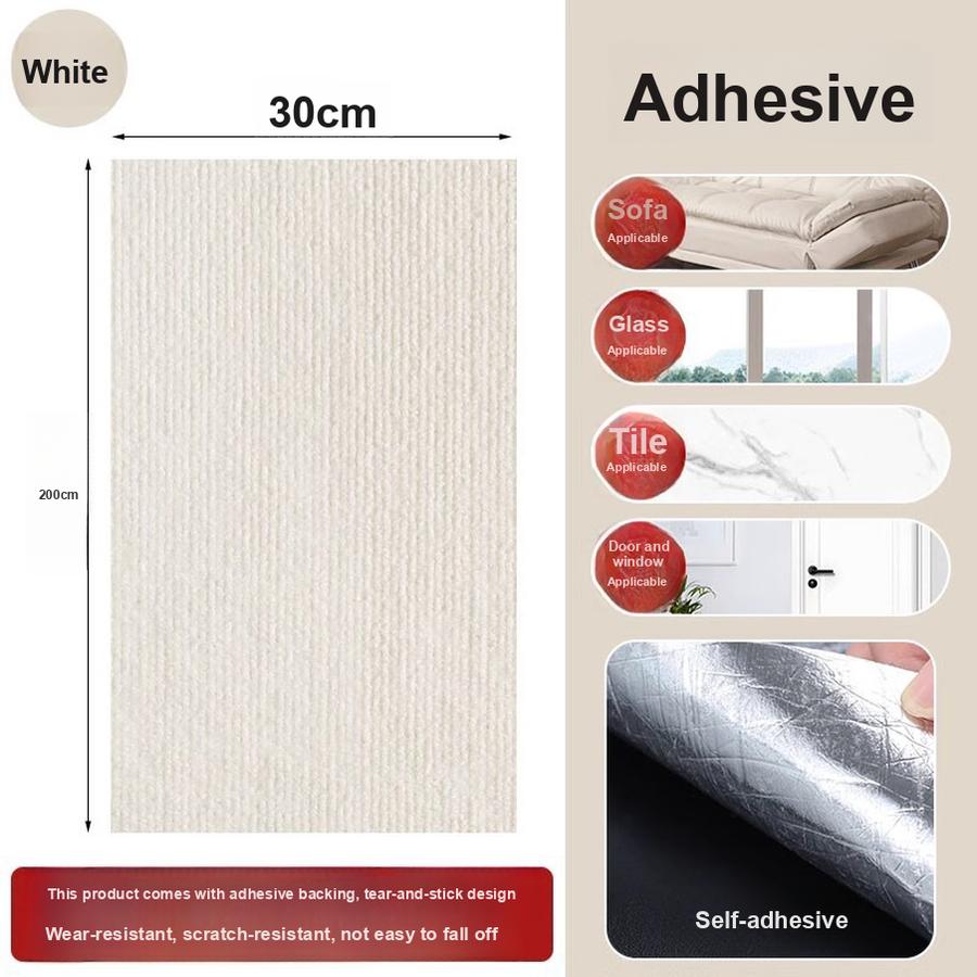 Cat Scratch Guard Sofa Protector with Durable Scratch Pad, Multi-Functional Wall Decals for Cat Climbing and Scratching Mat