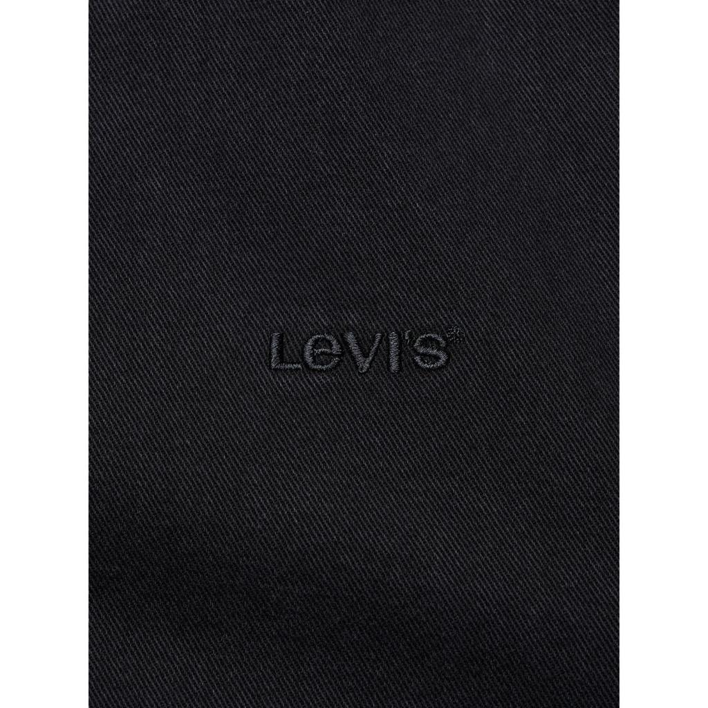 Levis Casual Μόδα Φαρδιά Μονόχρωμη Ριμπ Κολάρο Όρθιος Μακρυμάνικη Ζακέτα Ανδρική Ζακέτα 005MZ-0000