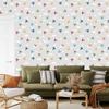 Wallpaper Colorful airplanes from the clouds for the living room and bedroom 50x1000