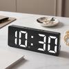 LED Digital Alarm Clock Voice Control Dual Alarms Snooze Function Night Mode Desktop Table Clock 12/24H Electronic LED Clock2