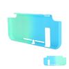Protective Cover Case for Switch Fashion PC Game Console Shell Protector Accessory(BlueGreen Gradient )