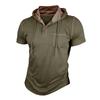 Men's Short-sleeved T-shirt With Hood And - Jacket - Summer Outdoor Top