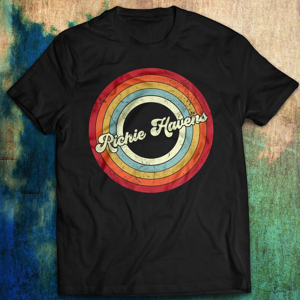 Футболка Ричи Хейвенс Смешанный мешок Будильник Стоунхендж Что-то еще раз Унисекс Футболка L
